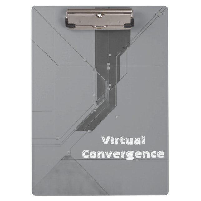 Pinza 'Controlled Glitch Folder' - Organizer Clipboard (Front)