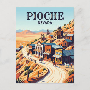 Pioche USA Postcard