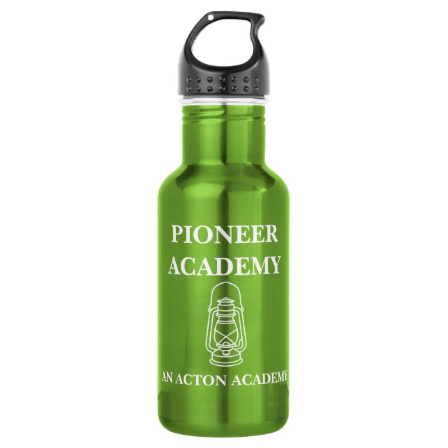 Pioneer Acton Academy Stainless Steel Water Bottle (Front)