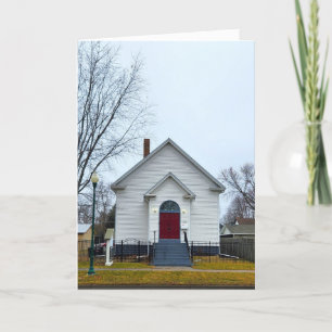 "Pioneer-Built Saint Michael's Church" Easter Card