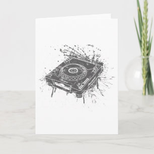 Pioneer CDJ-1000 Graffiti Card