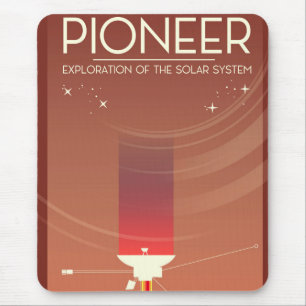 Pioneer Exploration of the Solar System Mouse Pad