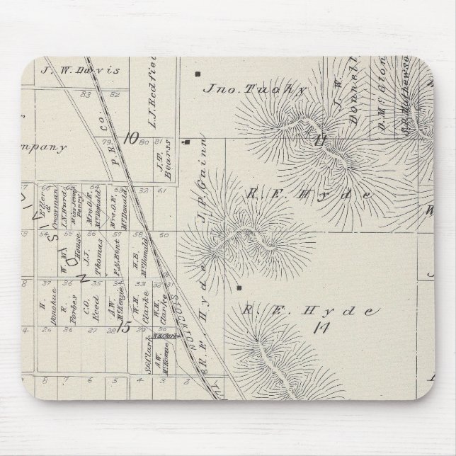 Pioneer Land Co subdivisions Mouse Pad (Front)