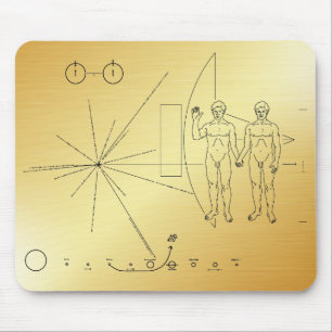Pioneer Plaque  Adam & Adam Mouse Pad