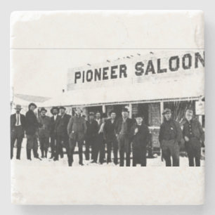 Pioneer Saloon Stone Coaster