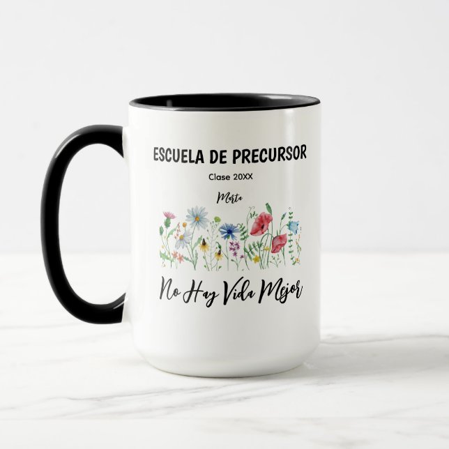 Pioneer School,ESCUELA DE PRECURSOR,jw tote gift Mug (Left)