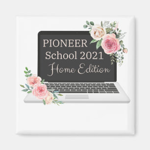 Pioneer School Home Edition Magnet