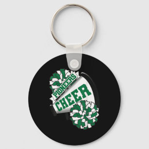 Pioneers Cheer Back To School Cheerleading Spirit  Key Ring