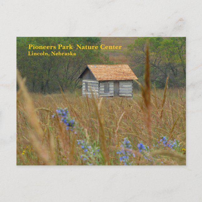 Pioneers Park Nature Centre  Lincoln, NE #8n Postcard (Front)