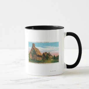 Pioneers' Village Scene in Forest River Park Mug