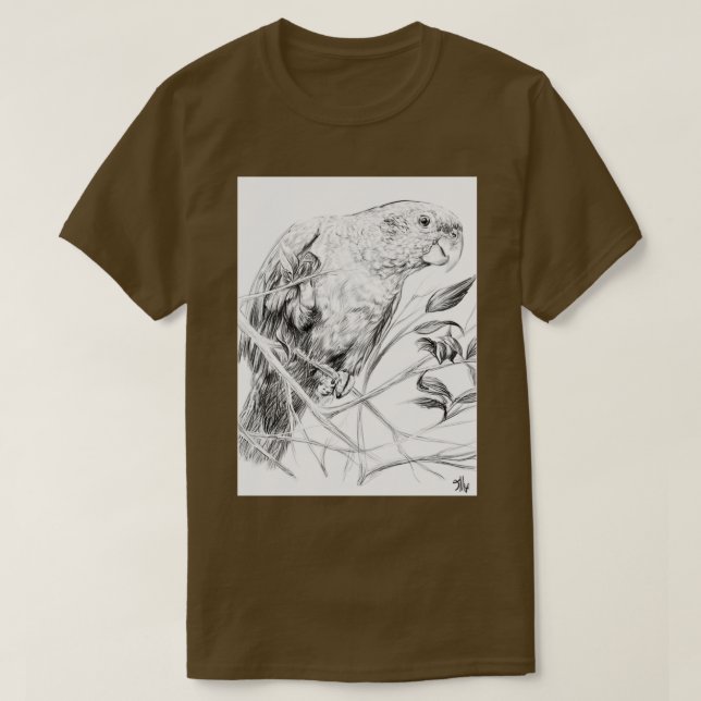Pionus Parrot T-Shirt (Design Front)