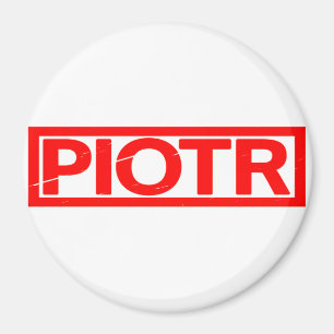 Piotr Stamp Magnet
