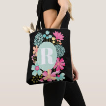 Pip Gerard Gouache Floral Monogram Shoulder