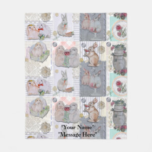 Pipa & Marlow Theme  Fleece Blanket