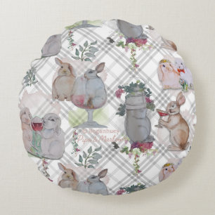 Pipa & Marlow Theme Soft  Round Cushion