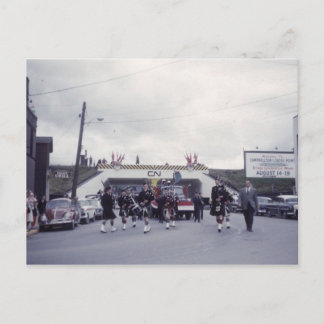 Pipe-Band Post card