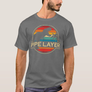 Pipe Layer Dinosaur T-Shirt
