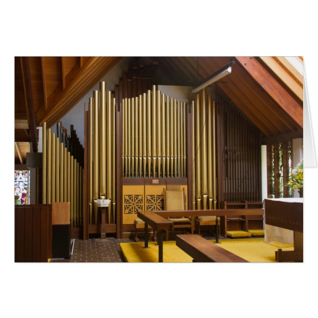Pipe organ, Christchurch (Front Horizontal)