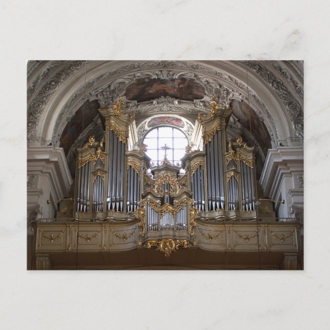 Pipe Organ Dominikanerkirche Postcard (Front)