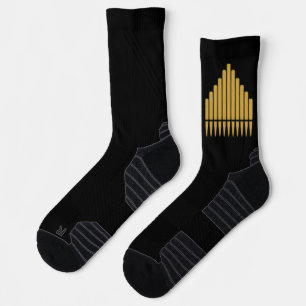 Pipe Organ Gold Virtuoso Performance Socks