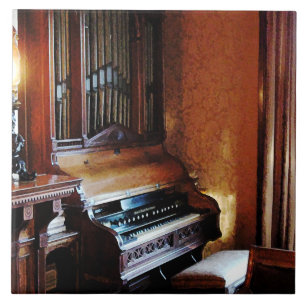 Pipe Organ in Living Room Tile