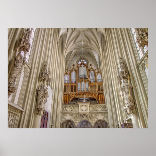 Pipe Organ Maria Am Gestade Poster (Front)