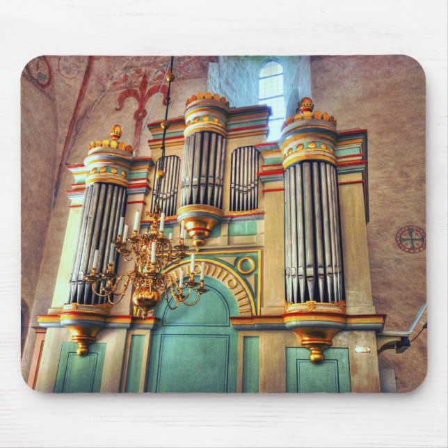 Pipe Organ Mouse Pad (Front)