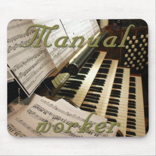 Pipe organ mousepad
