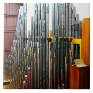 Pipe Organ Pipes Tile