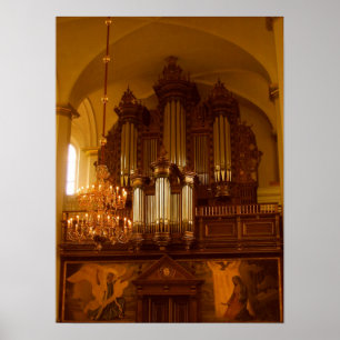 Pipe Organ poster print