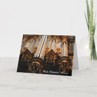 Pipe organ, Rodez Cathedral, France