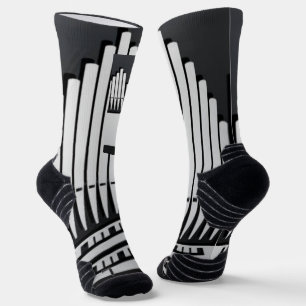Pipe Organ Virtuoso Performance Socks