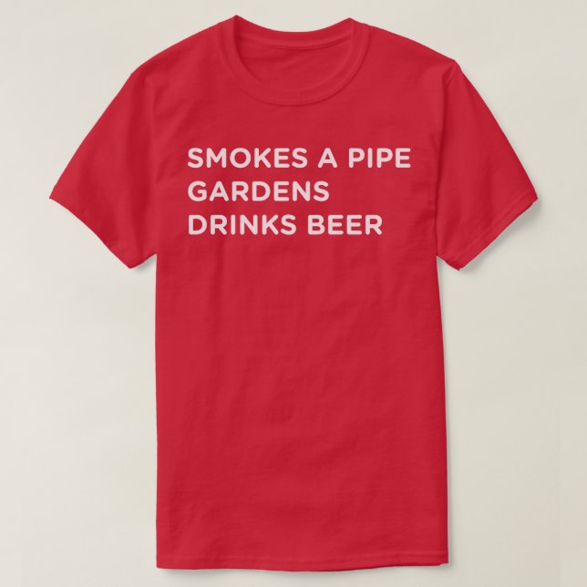 Pipe Smoker Who design no 15 for dark shirts (Design Front)