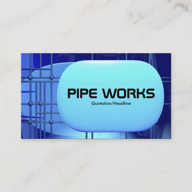 Pipe Works 04 Business Card (Front)