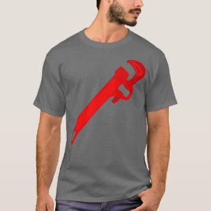 Pipe Wrench Plumber Tool Premium T-Shirt