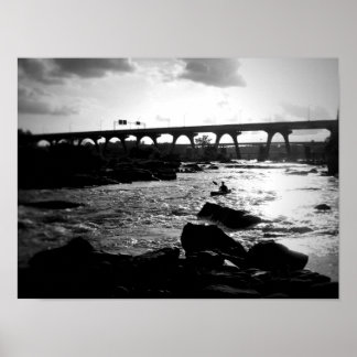 Pipeline Rapids - Richmond VA Poster