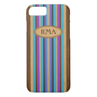 Pipeline Surfboard Hawaiian Monogram Striped
