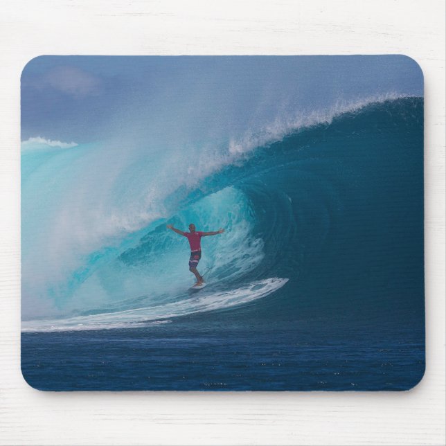 Pipeline Surfing Mouse Pad (Front)