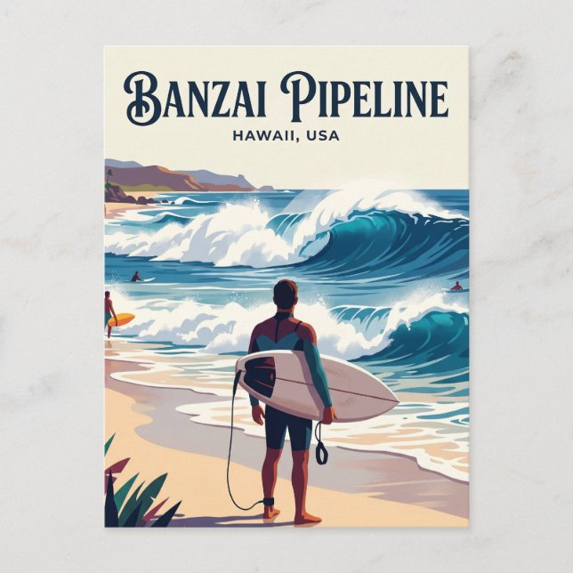 Pipeline USA Postcard (Front)