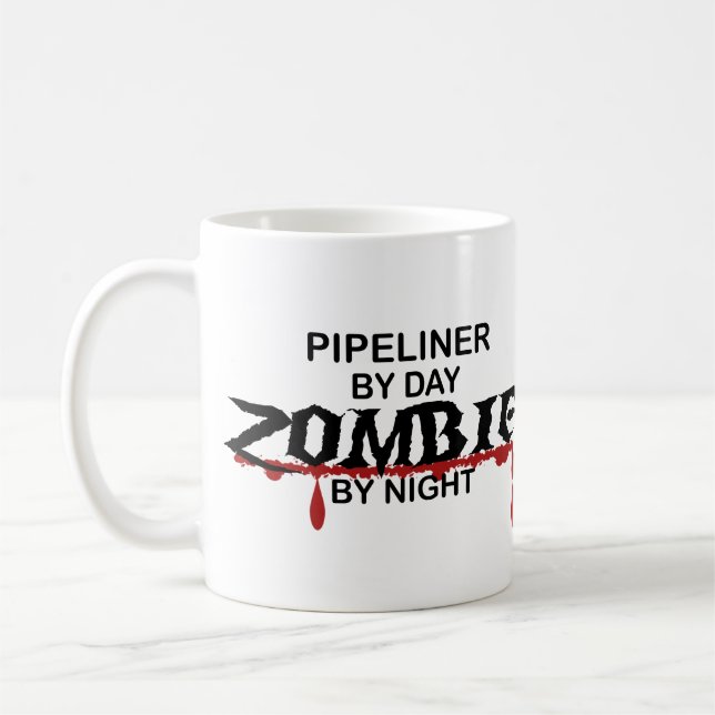 Pipeliner Zombie Coffee Mug (Left)