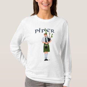 PIPER Green Plaid T-Shirt