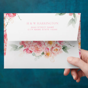Piper Peony Floral Envelope