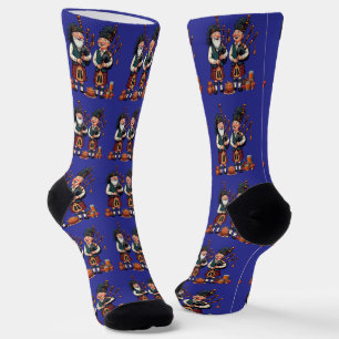 Pipers Duties For The Haggis Procession Burns Socks