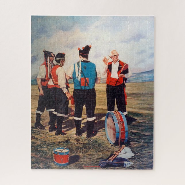 Pipers Jigsaw Puzzle (Vertical)