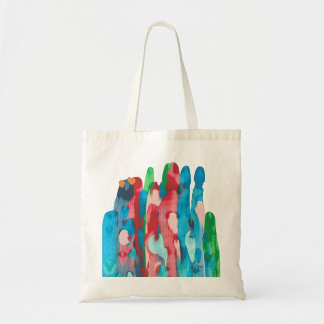 Piper's scrape art  tote bag (Front)