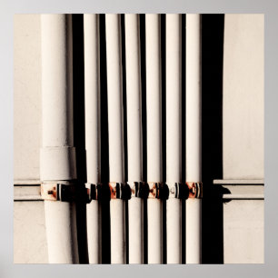 Pipes and Shadows Poster