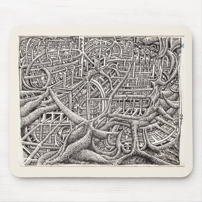 Pipescape, by Brian Benson Mouse Pad (Front)
