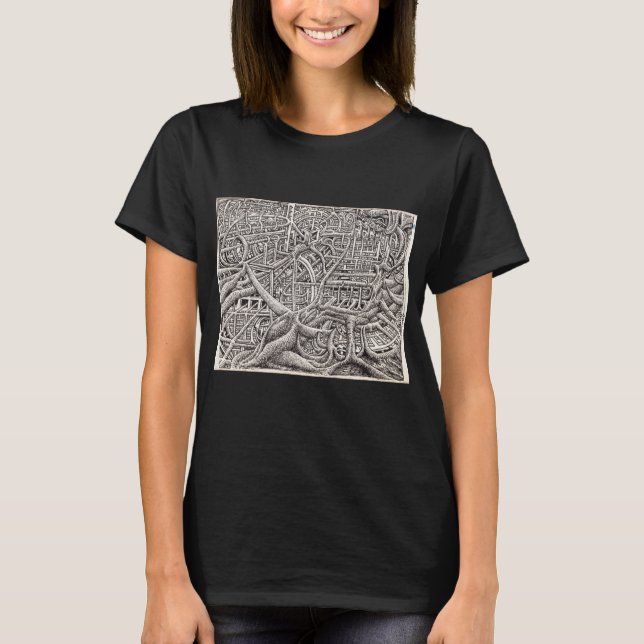 Pipescape, by Brian Benson T-Shirt (Front)