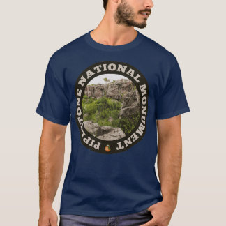 Pipestone National Monument circle T-Shirt