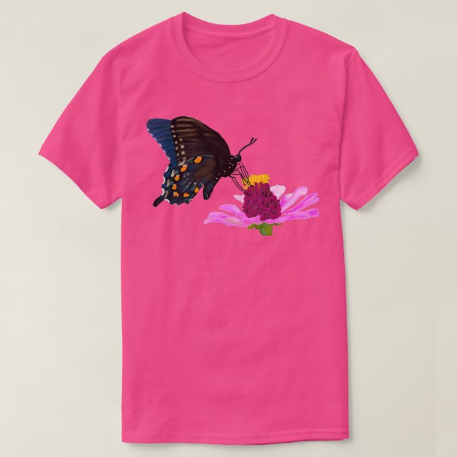 Pipevine Swallowtail Butterfly 1 T-Shirt (Design Front)